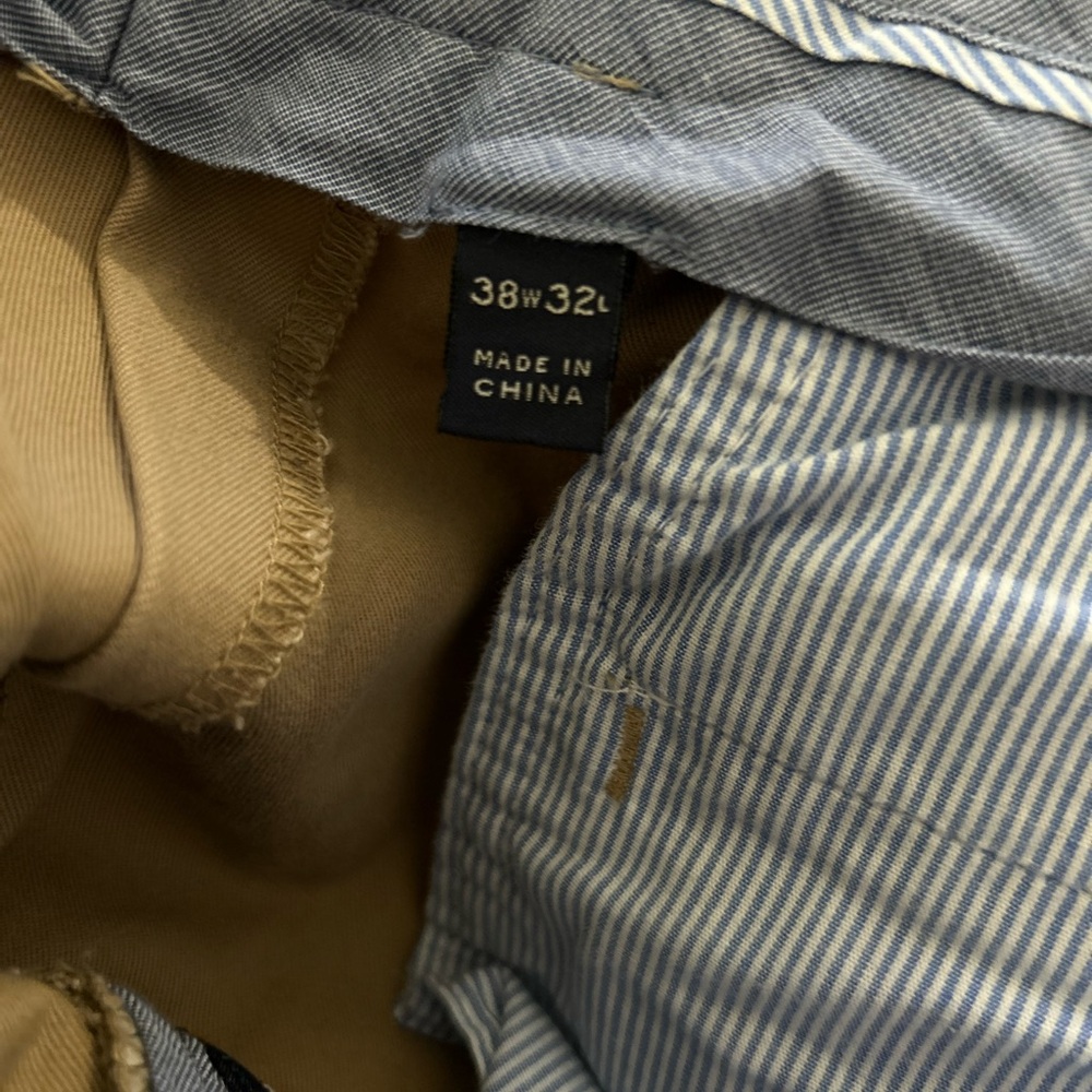 Like New!! Khaki Mens Pants LOT. NORDSTROM, Ralph Lauren, J. Crew, GAP 38x30 - Picture 8 of 9